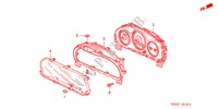 COMPOSANTS DE COMPTEUR(NS)(2) pour Honda CIVIC 1.6 ES 4 Portes 5 vitesses manuelles 2005