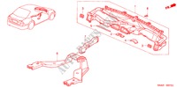 CONDUIT(RH) pour Honda CIVIC 1.4 S 4 Portes 4 vitesses automatique 2005