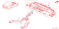 CONDUIT(RH) pour Honda CIVIC HYBRID HYBRID 4 Portes 5 vitesses manuelles 2003