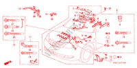 FAISCEAU DES FILS(RH) pour Honda CIVIC HYBRID HYBRID 4 Portes 5 vitesses manuelles 2003