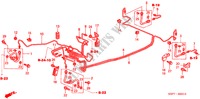 CONDUITES DE FREIN(ABS) (LH) (3) pour Honda CIVIC COUPE VTI 2 Portes 4 vitesses automatique 2003