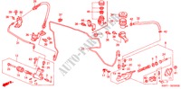 MAITRE CYLINDRE (LH) pour Honda CIVIC COUPE VTI-A 2 Portes 5 vitesses manuelles 2002