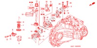 BRAS DE SELECTION/LEVIER DE SELECTION (5MT) pour Honda CIVIC 1.4LS 3 Portes 5 vitesses manuelles 2002