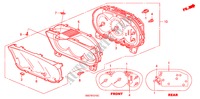 COMPOSANTS DE COMPTEUR(NS) (1) pour Honda CIVIC TYPE R 3 Portes 6 vitesses manuelles 2004