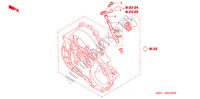 FOURCHE DECALEUR EMBRAYAGE(DIESEL) pour Honda CIVIC 1.7S 3 Portes 5 vitesses manuelles 2002
