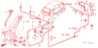 LAVE GLACE DE PARE BRISE(1) pour Honda CIVIC 1.6SE 3 Portes 4 vitesses automatique 2002