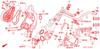 POMPE A EAU/CAPTEUR(TYPE R) pour Honda CIVIC TYPE R 3 Portes 6 vitesses manuelles 2004