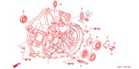 CARTER D'EMBRAYAGE(TYPE R) pour Honda CIVIC TYPE R 3 Portes 6 vitesses manuelles 2005