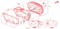 COMPOSANTS DE COMPTEUR(NS) (1) pour Honda CIVIC 1.4 LS 3 Portes 4 vitesses automatique 2005