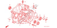 CARTER D'EMBRAYAGE(2.0L) pour Honda CIVIC 2.0 5 Portes 5 vitesses manuelles 2003