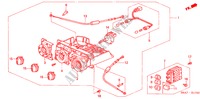 COMMANDE DE CHAUFFAGE(LH) (1) pour Honda CIVIC 1.6S 5 Portes 5 vitesses manuelles 2001