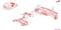 CONDUIT(RH) pour Honda CIVIC 2.0 5 Portes 5 vitesses manuelles 2003