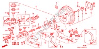 MAITRE CYLINDRE DE FREIN/ ALIMENTATION PRINCIPALE(RH) pour Honda CIVIC 2.0 5 Portes 5 vitesses manuelles 2003