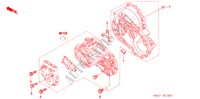SUSPENDEUR TRANSMISSION (DIESEL) pour Honda CIVIC 1.7LS 5 Portes 5 vitesses manuelles 2002