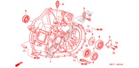 CARTER D'EMBRAYAGE(2.0L) pour Honda CIVIC 2.0VSA 5 Portes 5 vitesses manuelles 2005