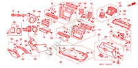 GARNITURE D'INSTRUMENT(LH)(COTE DE PASSAGER) pour Honda CIVIC 1.6LS 5 Portes 4 vitesses automatique 2005