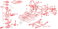 RESERVOIR A CARBURANT(DIESEL) pour Honda CIVIC 1.7SE 5 Portes 5 vitesses manuelles 2005