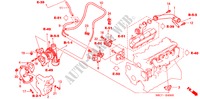 SYSTEME TURBOCOMPRESSEUR (DIESEL) pour Honda CIVIC 1.7S 5 Portes 5 vitesses manuelles 2005