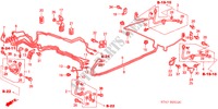 CONDUITES DE FREIN(ABS) (2.0L) (LH) pour Honda STREAM 2.0ES 5 Portes 5 vitesses automatique 2001