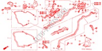 DURITE ARRIERE/TUYAU ARRIERE(RH) (A DEUX ETAGES) (2.0L) pour Honda STREAM 2.0SE 5 Portes 5 vitesses automatique 2004
