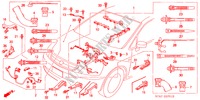 FAISCEAU DES FILS (2.0L) pour Honda STREAM 2.0SI 5 Portes 5 vitesses manuelles 2002