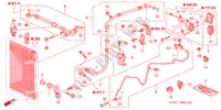 FLEXIBLES/TUYAUX(RH) ('04) (A DEUX ETAGES) (2.0L) pour Honda STREAM 2.0SE 5 Portes 5 vitesses automatique 2004