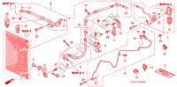 FLEXIBLES/TUYAUX(RH) ('04) (SIMPLE) (2.0L) pour Honda STREAM 2.0SE 5 Portes 5 vitesses manuelles 2004