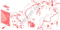 FLEXIBLES/TUYAUX(RH) (SIMPLE) (1.7L) pour Honda STREAM 1.7SE 5 Portes 5 vitesses manuelles 2001