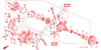 POMPE P.S./ SUPPORT(1.7L) pour Honda STREAM 1.7ES 5 Portes 5 vitesses manuelles 2003