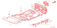 TAPIS DE SOL pour Honda STREAM 1.7LS 5 Portes 5 vitesses manuelles 2003