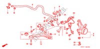 ARTICULATION pour Honda STREAM SE-L 5 Portes 5 vitesses manuelles 2005