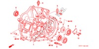 CARTER D'EMBRAYAGE(2.0L) pour Honda STREAM SI 5 Portes 5 vitesses manuelles 2005