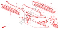 ESSUIE GLACE AVANT (LH) pour Honda ACCORD COUPE 2.0IES 2 Portes 4 vitesses automatique 2000