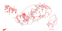 FAISCEAU DES FILS(RH) pour Honda ACCORD COUPE 2.0IES 2 Portes 4 vitesses automatique 2001