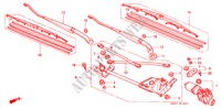 ESSUIE GLACE AVANT (LH) pour Honda ACCORD 2.3EXI 4 Portes 4 vitesses automatique 2000