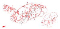 FAISCEAU DES FILS(RH) pour Honda ACCORD VTI 4 Portes 4 vitesses automatique 1998