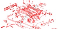 COMP. DE SIEGE AV. (LH)(COTE DE CONDUCTEUR) pour Honda CR-V ES 5 Portes 4 vitesses automatique 2003