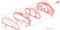 COMPOSANTS DE COMPTEUR(NS) ('05) pour Honda CR-V EXECUTIVE 5 Portes 5 vitesses manuelles 2005