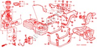 RESERVOIR A CARBURANT pour Honda CR-V RV-I 5 Portes 5 vitesses manuelles 2003