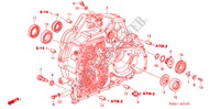 CONVERTISSEUR DE COUPLE (4AT) pour Honda CR-V SE-S 5 Portes 4 vitesses automatique 2006