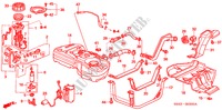 RESERVOIR A CARBURANT pour Honda CR-V LS 5 Portes 5 vitesses manuelles 2006