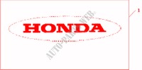 STICKER COUVRE ROUE LOGO'CRV' pour Honda CR-V SE-E 5 Portes 4 vitesses automatique 2006