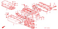 COLLECTEUR D'ADMISSION( '04) pour Honda MR-V LX 5 Portes 5 vitesses automatique 2003