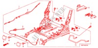 COMPOSANTS SIEGE MILIEU (D.) ('04 ) pour Honda MR-V EX 5 Portes 5 vitesses automatique 2006