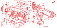PANNEAU D'INSTRUMENT pour Honda MR-V EX 5 Portes 5 vitesses automatique 2006
