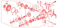 TRANSFERT('06 ) pour Honda MR-V EXL 5 Portes 5 vitesses automatique 2008