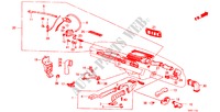 CANALISATION DE CHAUFFAGE pour Honda ACCORD STD 3 Portes 5 vitesses manuelles 1982