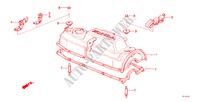 COUVERCLE DE CULASSE pour Honda JAZZ STD 3 Portes 4 vitesses manuelles 1984