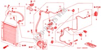 CLIMATISEUR (FLEXIBLES/TUYAUX)(LH) pour Honda JAZZ 1.2LS 5 Portes 5 vitesses manuelles 2003
