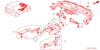 CONDUIT(LH) pour Honda JAZZ 1.2LS 5 Portes 5 vitesses manuelles 2003